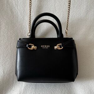 GUESS Mini Handbag with Long Detachable Crossbody Chain Strap EUC FABULOUS
